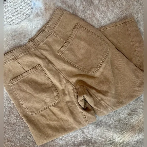 FREE PEOPLE WE THE FREE OSAKA MID RISE BARREL PANTS - Picture 2 of 5